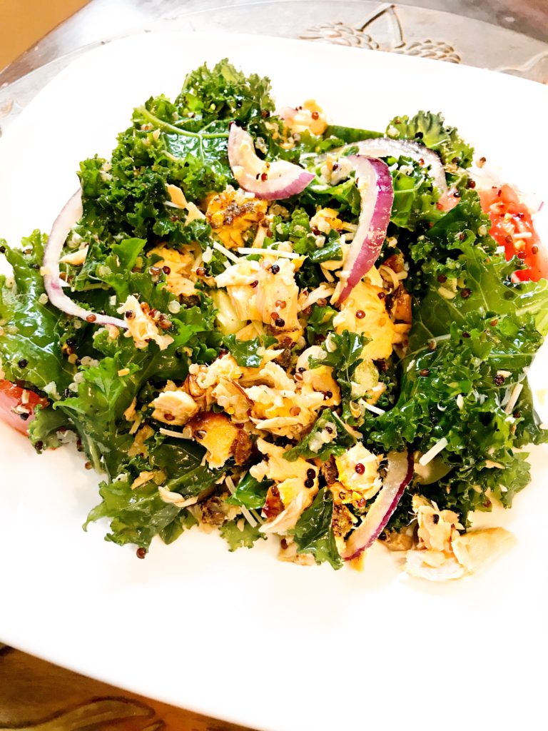 Kale and Quinoa Salad Recipe - The WELLthy Mom Blog